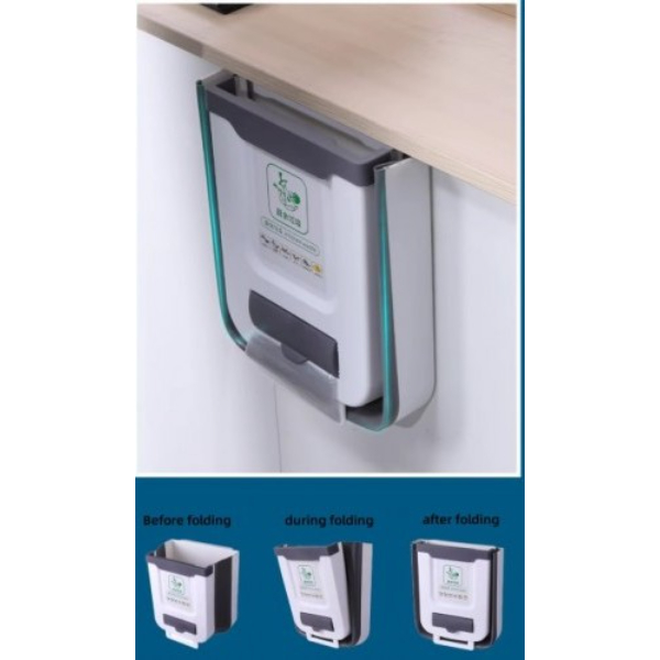 Katlanabilir Mutfak Çöp Kovası Torba Hazneli