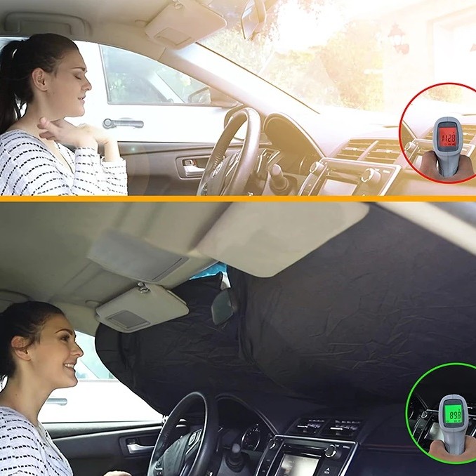 Katlanabilir Ön Cam Araba Güneşliği