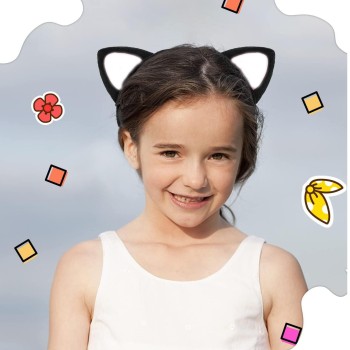 Kedi Kulak Taç Pofuduk 