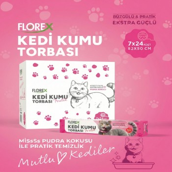 Kedi Kumu Torbası Pudra Kokulu 