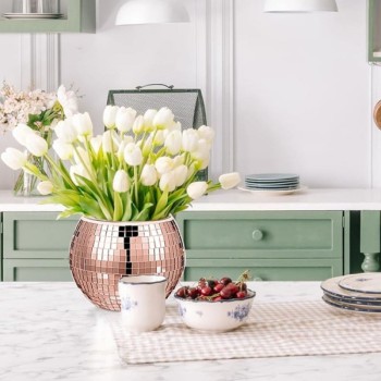 Kendinden Yapışkanlı Aynalı Kare Bronz Sticker 30x30 Cm