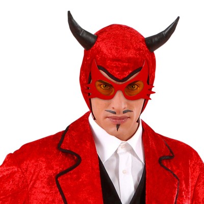 Kırmızı Renk Bıyık Tasarımlı Kedi Gözlüğü