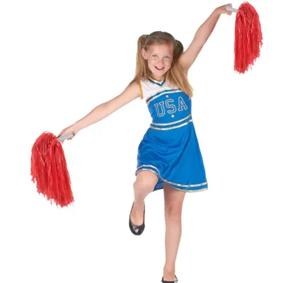 Kırmızı Renk Gösteri Ponponu Çift