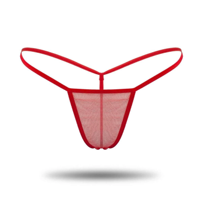 Kırmızı Tül Tanga TM1115