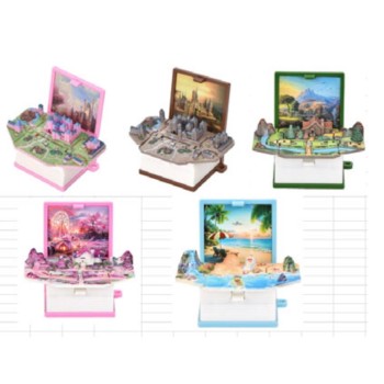 Kitap Şeklinde 3D Anahtarlık