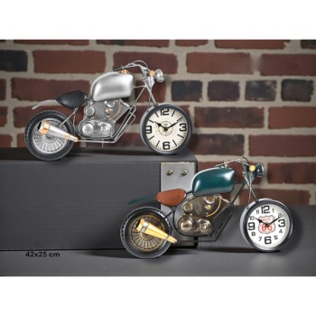 Klasik Motor Tasarımlı Masaüstü Saat 