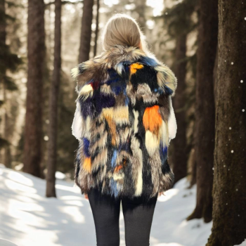 Kolsuz Hakiki Deri Ceket - Siyah