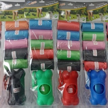 Köpek Dışkı Poşeti Seti 5+1