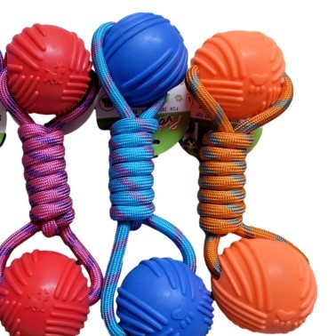 Köpekler İçin Dayanıklı Kauçuk Toplu Oyuncak