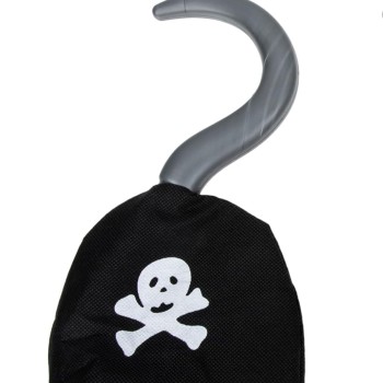 Korsan Kancası Kumaş Arma Baskılı