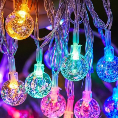 Kristal Top Gün Işığı Dekoratif Işık 5 Metre 28 LED 