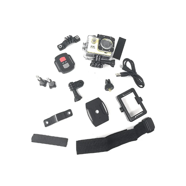 Kumandalı 4K Wi-Fi Aksiyon Kamerası 