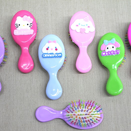 Kuromi, Hello Kitty, Cinnamon, My Melody Saç Tarağı