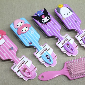 Kuromi, Hello Kitty, Cinnamon, My Melody Saç Tarağı Model 2 