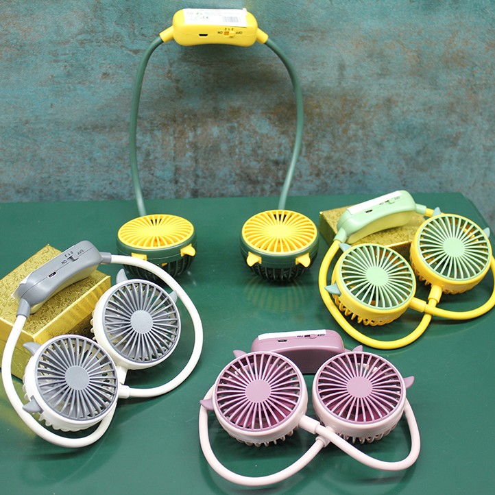 Kuromi Şarjlı Boyun Fanı Vantilatör 2 Kademeli Model 2 