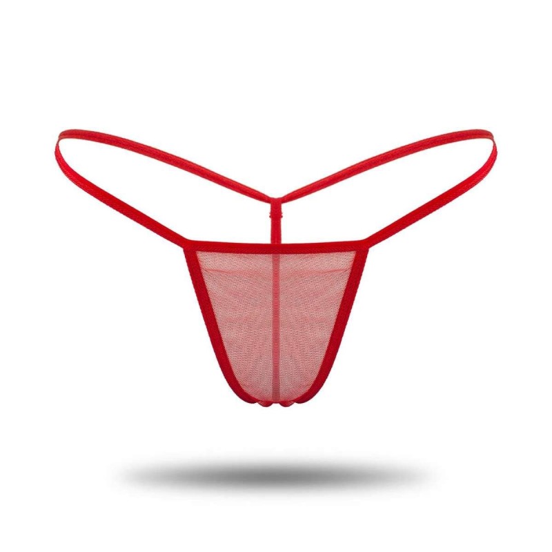 Leyna Kırmızı Tül Tanga TM1115