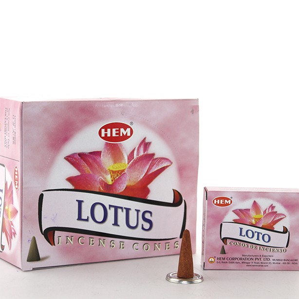 Lotus Aromalı Konik Tütsü