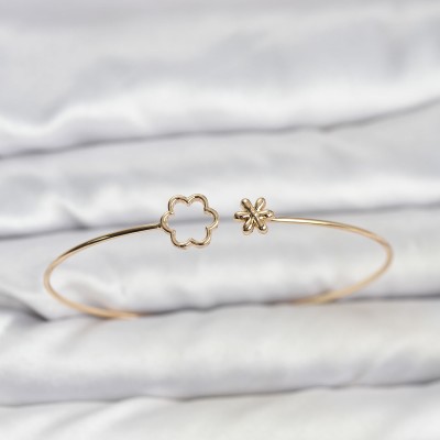 Lotus Model Gold Renk Bileklik