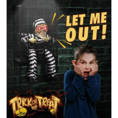  MAHKUM GÖRÜNÜMLÜ KURU KAFA İSKELET