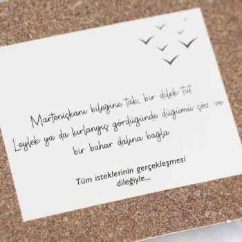 Marteniçka Bileklik 2'li Nazar ve Kelebek Model