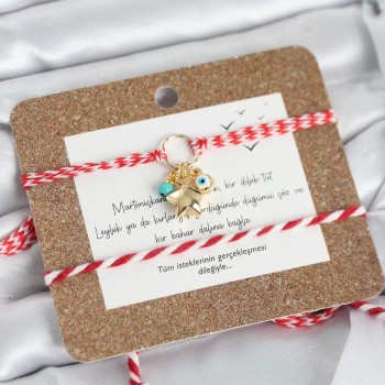 Marteniçka Bileklik 2'li Nazar ve Yıldız Model