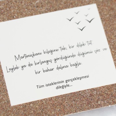 Marteniçka Bileklik 2'li Yonca ve Nazarlı Model