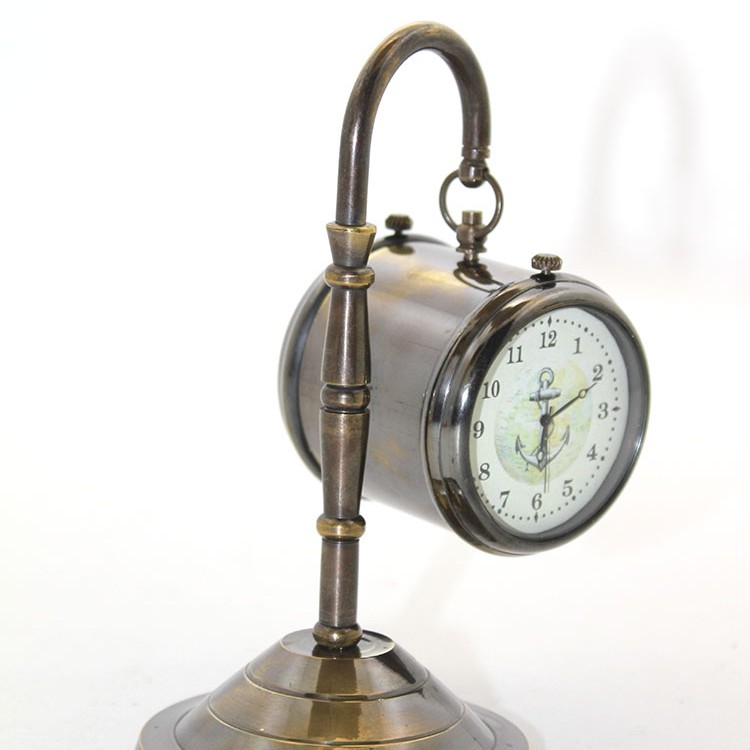 Masa Üstü Pirinç Saat Model 8