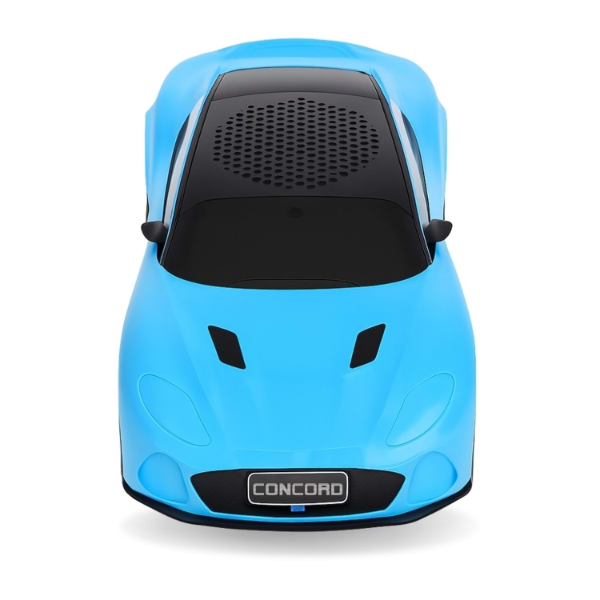 Mavi Araba Tasarımlı Hoparlör - Bluetooth FM USB Özellikli 