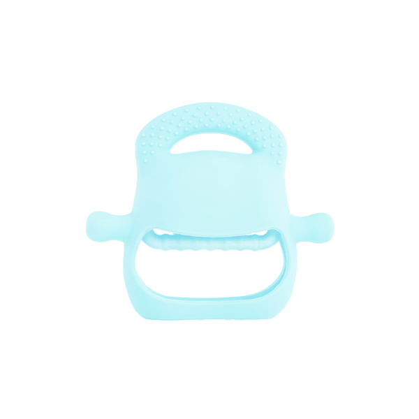 Mavi Bebek Silikon Diş Kaşıyıcı    