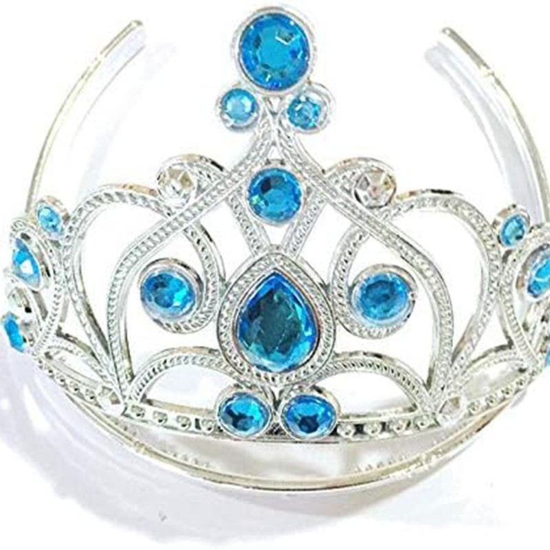 Mavi Taşlı Prenses Tacı