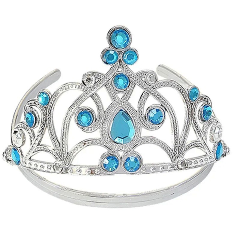 Mavi Taşlı Prenses Tacı