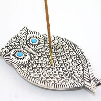 Metal Baykuş Tasarımı Tütsülük 