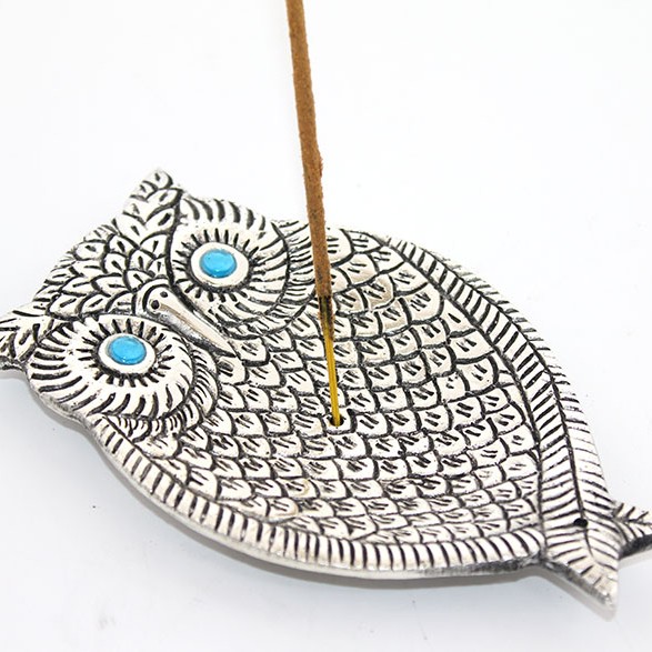 Metal Baykuş Tasarımı Tütsülük 