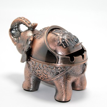 Metal Fil Figürlü Küllük Model 2