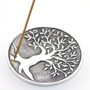 Metal Hayat Ağacı Tasarımı Tütsülük 