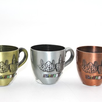 Metal İstanbul Yöresel Bardak 