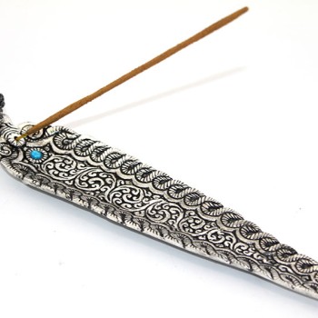 Metal Kayık Ganeşa Tütsülük Model 3 