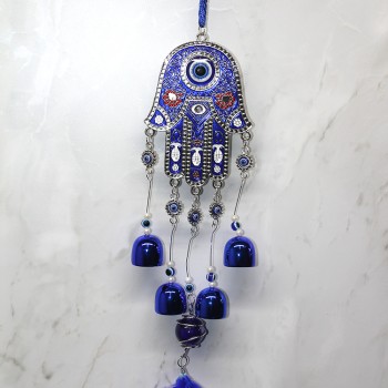 Metal Nazar Boncuğu Çan Model 18