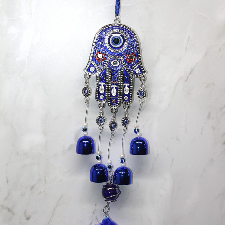 Metal Nazar Boncuğu Çan Model 18