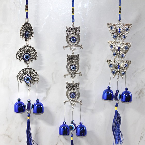 Metal Nazar Boncuğu Çan Model 21