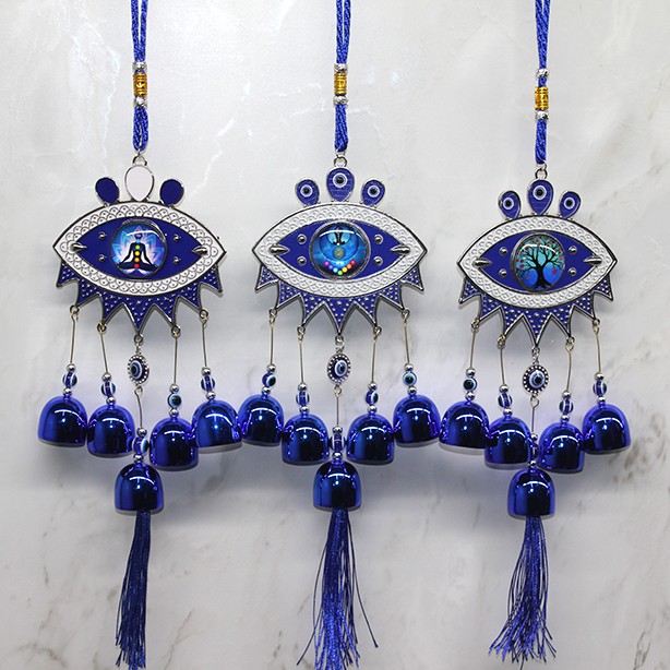 Metal Nazar Boncuğu Çan Model 4