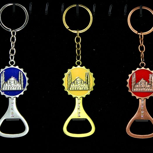 Metal Sultanahmet Anahtarlık Ve Açacak Model 2 