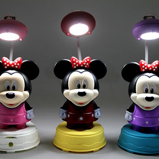 Mickey Mouse Masa Üstü Lamba USB Şarjlı Model 1 