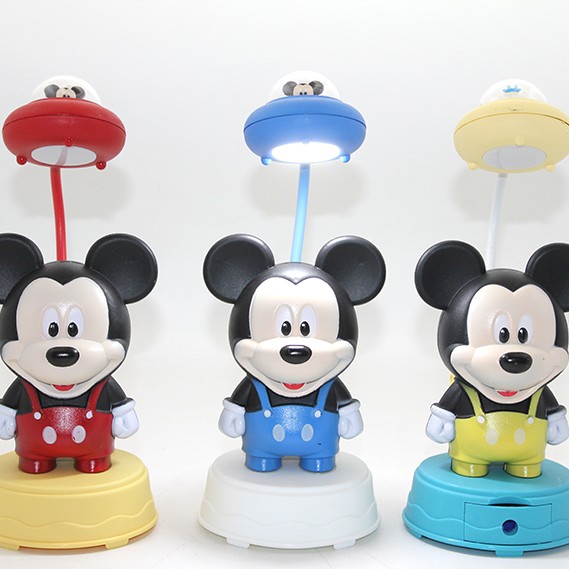 Mickey Mouse Masa Üstü Lamba USB Şarjlı Model 2