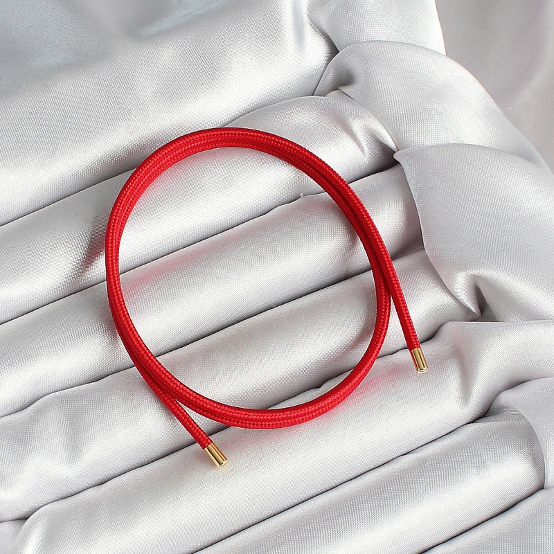 Mıknatıslı Koyu Kırmızı Renk Sarmal Kadın Bileklik