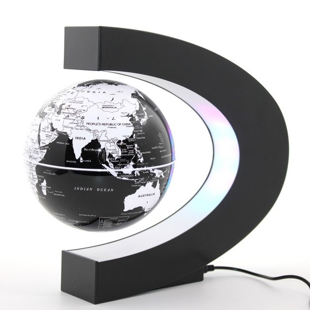 Mıknatıslı Ortada Dönen Dünya Küre Model 1 