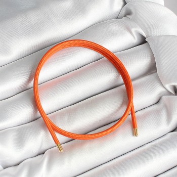 Mıknatıslı Turuncu Renk Sarmal Kadın Bileklik