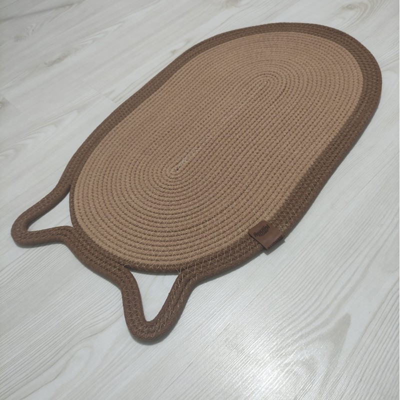 Mikopet Dekoratif Kedi Kulaklı Tırmalama Paspası 