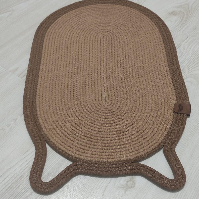 Mikopet Dekoratif Kedi Kulaklı Tırmalama Paspası 