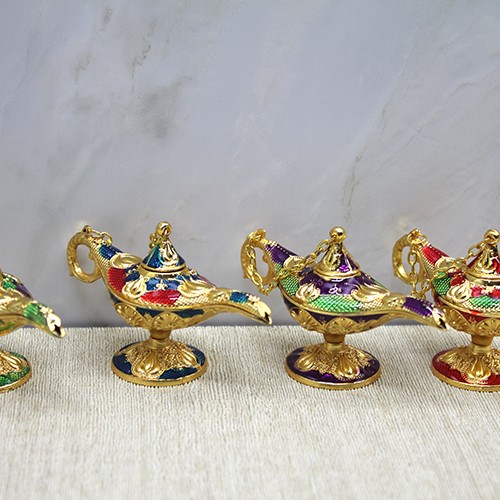 Mineli Metal Alaaddin Lambası Model 1 